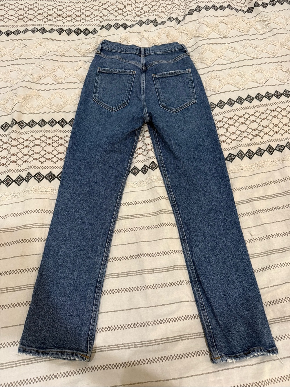 Agolde Riley Jean Size 23. Button Fly - Picture 6 of 6